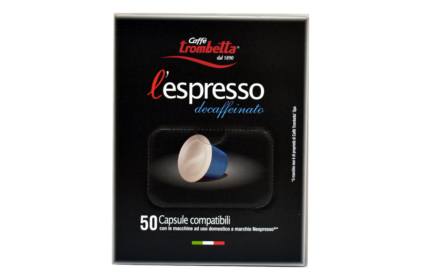 Decaffeinated - Espresso Coffee Capsules